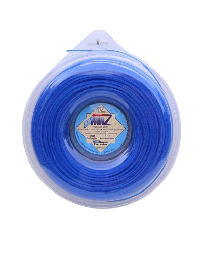 LoNoiz .065-Inch-by-600-Foot Spool Commercial Grade Spiral Twist Quiet 1-Pound Grass Trimmer Line, Blue LN065DLG-12 LoNoiz .065-Inch-by-600-Foot Spool Commercial Grade Spiral Twist Quiet 1-Pound Grass Trimmer Line, Blue LN065DLG-12