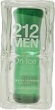 212 On Ice Green For Men. Eau De Toilette Spray 3.4 Ounces