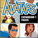 Avatars Set 2: Faces downloadable Software cd cover
