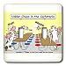 Londons Times Funny Cow Cartoons - Udder Chaos - Cow Food Fight - Light Switch Covers...