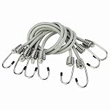 24 Stretch Cord With Stainless Steel Hook- 4 per pack.
