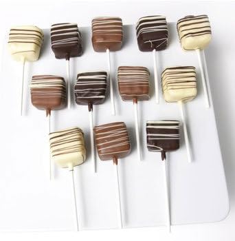 Belgian Chocolate Dipped Cheesecake Pops - 10 piece