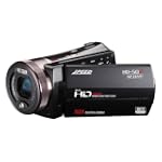 Full HD 1080P Flash Memory Camcorder (720P at 60fps) HD-50Z with 3" 16:9 Touch Screen LCD