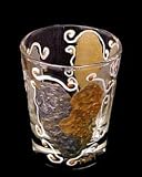 Bride's Heirloom Design - Hand Painted - Collectible Shot Glass - 2 oz. Bride's Heirloom Design - Hand Painted - Collectible Shot Glass