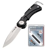 Eigenschaften Leatherman  / SET: Leatherman Nehalem Jagdmesser inkl. Lederholster und MagLite Solitaire Taschenlampe (schwarz)