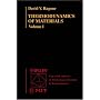 Thermodynamics of Materials (Mit Series in Materials Science and Engineering) (Volume 1)