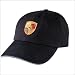 Porsche Baseball Cap with Crest Black
