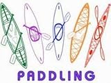 **PADDLING** Kayaking & Canoeing Window Decal