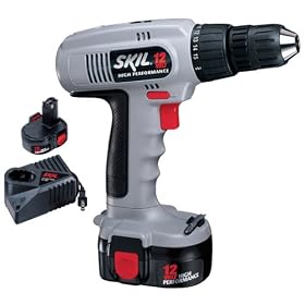 Skil 2492-04 12-Volt 3/8-Inch Keyless Drill/Driver Kit