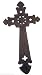 Large Cast Iron Cross with Wall Hanger