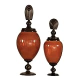 Auburn Vases, Set/2, Uttermost 20363