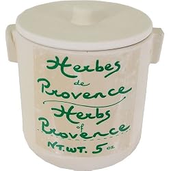 Large 5 Oz Jar Anysetiers du Roy Herbes de Provence in Pottery Crock
