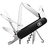 Victorinox Swiss Army Huntsman Pocket Knife,Black