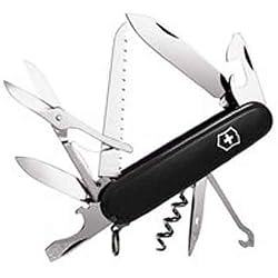 Victorinox Swiss Army Huntsman Pocket Knife,Black