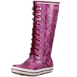Viking RETRO FOLKLORE NATURKAUTSCHUK GUMMISTIEFEL 1-30120, Damen Stiefel