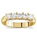 Jewelry : 18k Yellow Gold Five-Stone Diamond Band (G/VS2, 3/4 ct. tw.)