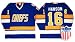 Charlestown Chiefs Road Blue Replica #16 Jack Hanson Throwback Jersey