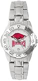 Arkansas Razorbacks- (University of) Ladies Sports Steel Watch