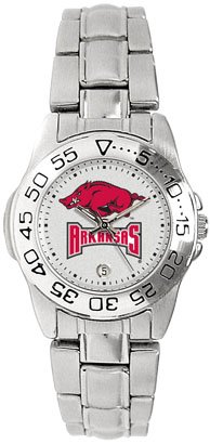 Arkansas Razorbacks- (University of) Ladies Sports Steel Watch