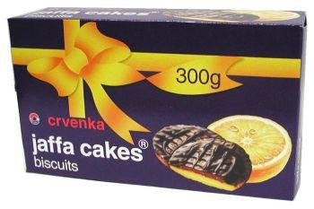 Jaffa Cakes - Biscuit and Jelly Covered Chocolate 300g by parthenonfoods.com