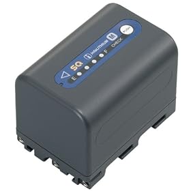Sony NP-QM71D Super Quick High Capacity InfoLithium Camcorder Battery for DCRDVD301 & HDRSR1