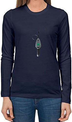 Vintage Aurora Lights Image Elegent And Regular Top Clothing In Navy