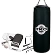 TKO 502CS-50 5-Piece Double-End Canvas 50-Pound Heavy Bag Set