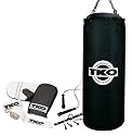 TKO 502CS-50 5-Piece Double-End Canvas 50-Pound Heavy Bag Set