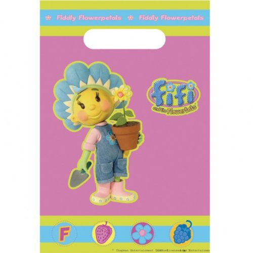 "Girls Fifi and the Flowertots Girls Party Bags, pack of 8"