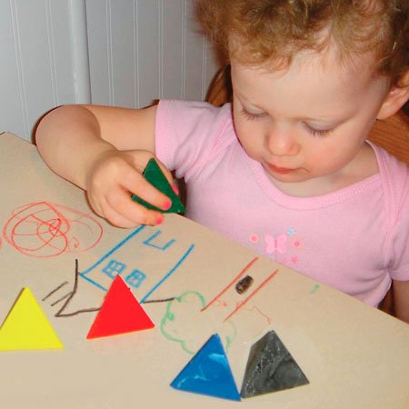 Childrens Toyshop  Toys : Triangle Crayons