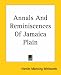 Book Annals And Reminiscences Of Jamaica Plain