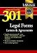 301 Legal Forms, Letters and Agreements (Legal Guides)