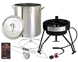 Eastman Outdoors 30-Quart Professional Turkey Fryer Outdoor Cook Set