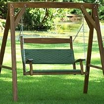 Hatteras Outdoors Double Porch Swing Meadow