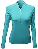 Xpril Women's Basic Solid Track Workout Jackets