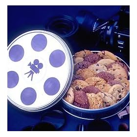 Chip-N-Dough Movie Cookie Tin - 16 Large Gourmet Cookies