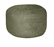 Moss Bigfoot Footstool Urban Suede By Elite Furniture
