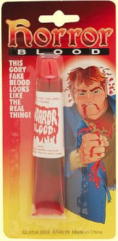 Horror Blood Fake Blood Tube