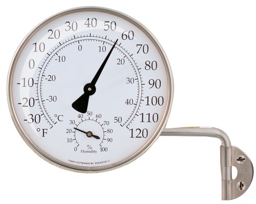Conant Custom Brass Model TH-6SS Vermont Stainless Steel Weather Station