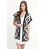 Kirra Womens Short Sleeve Tribal Cardigan
