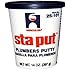 Oatey 25101 Hercules Sta Put 14-Ounce Plumbers Putty