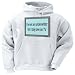 I'm not a underwriter but I play one on TV Adult Hooded Sweatshirt (Hoodie / Hoody) V...