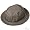 Roll Up Bucket Hat / Khaki With Dk Green