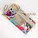 Coach Signature Poppy Glam Zip Around Wallet Bag Multi