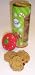 Gourmet Food : Scott's Cakes 1 lb. Oatmeal Raisin Cookies in a Green Christmas Canister
