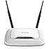 TP-LINK TL-WR841N Wireless N300 Home Router, 300Mpbs, IP QoS, WPS Button