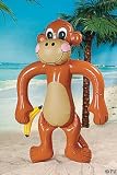 pool blow up toys-Jumbo Inflatable Monkey -Over 5 Feet Tall!