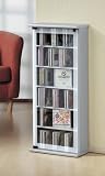 VCM Classic CD/DVD/Video-Turm silber