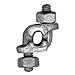 SEPTLS490M2252 - CM Columbus McKinnon Big Orange Mid-Grip Double Saddle Wire Rope Clips - M2252