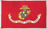 3' x 5' USMC Globe Logo Polyester Flag
